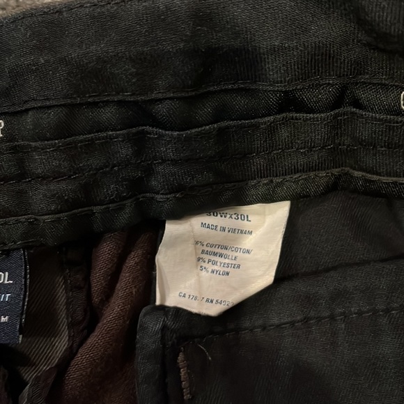 Gap Mens 30 X 30 Brown Straight Leg Pants - Picture 6 of 7